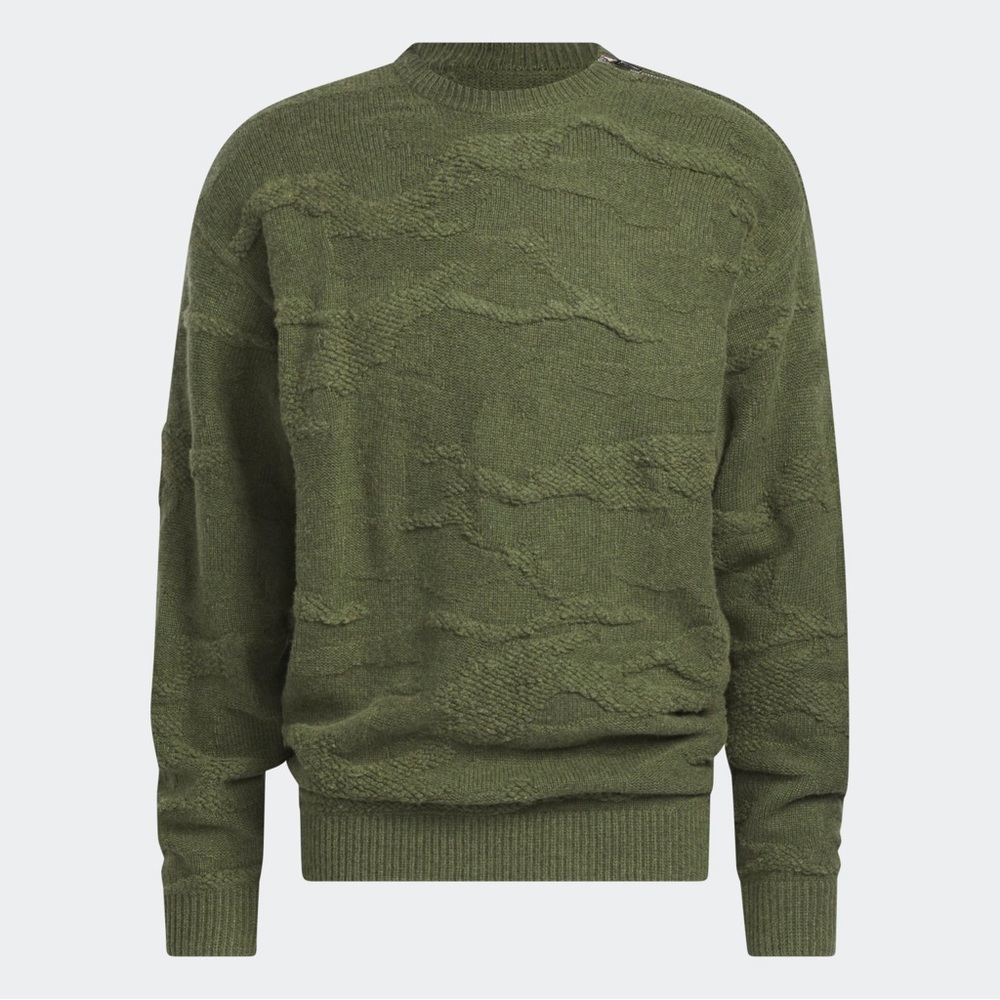 NWT ADIDAS IVY PARK KNIT CREWNECK SWEATSHIRT (ALL GENDER) HR2259 Size XL